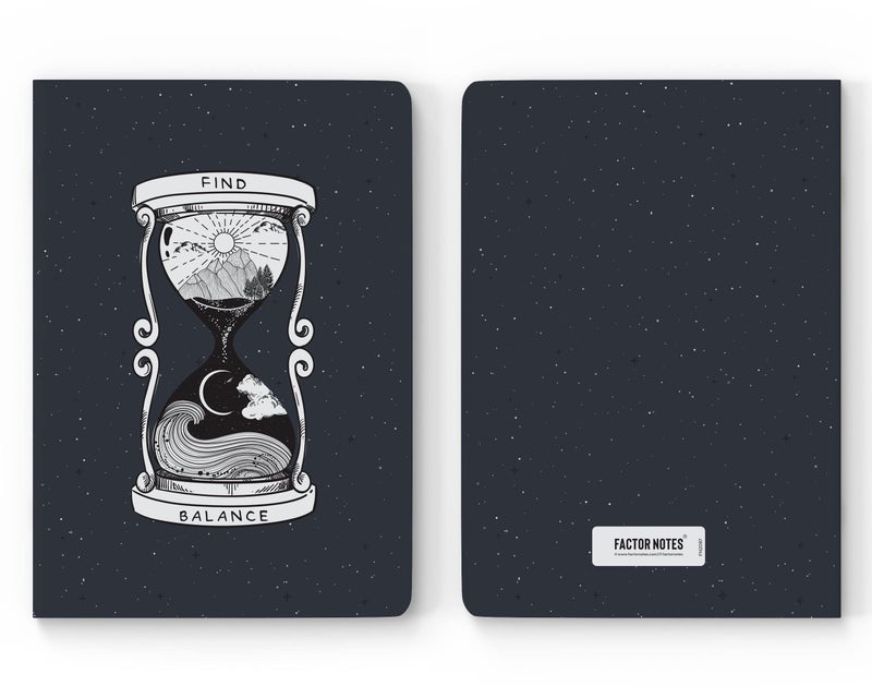 FACTOR NOTES A5 Notebook: Ruled | 90 GSM | 160 Pages (Find Balance) - Image 5