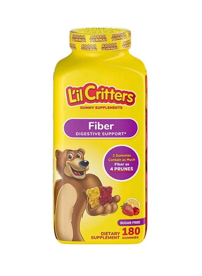 Lil Critters L'il Critters Fiber Gummies, Sugar Free, 180 Count - Image 1