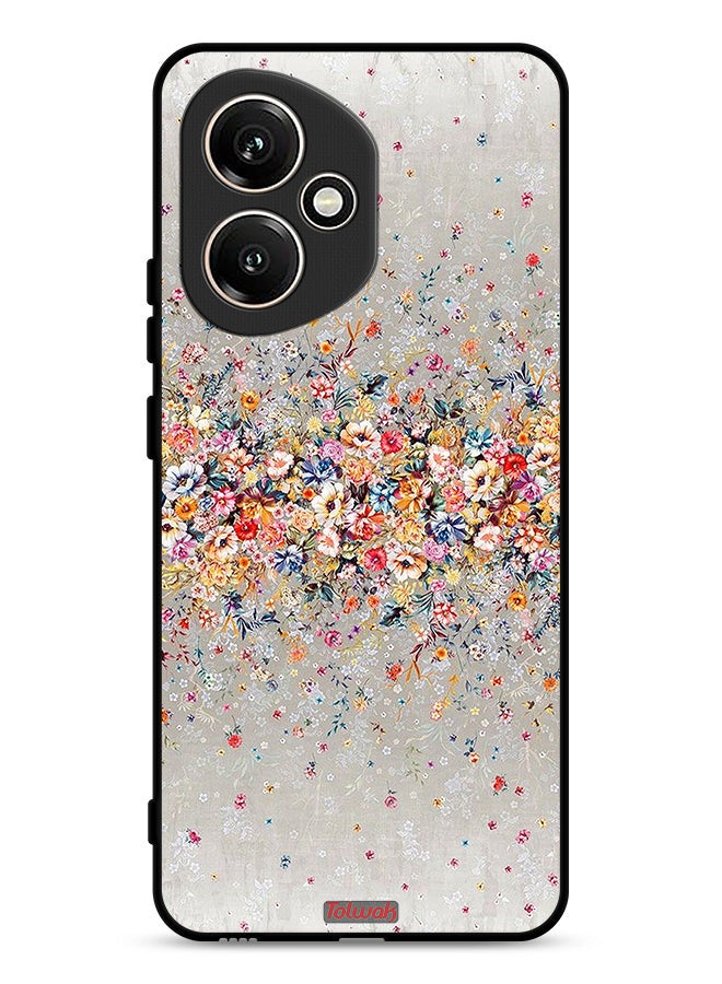 Tolwak Honor 400 Protective Case Cover Small Flowers Abstract Art - Image 1