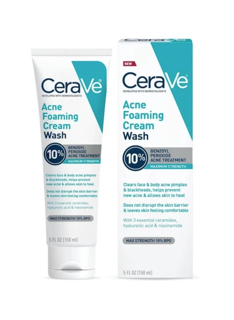 Acne Foaming Cream Wash 150ml