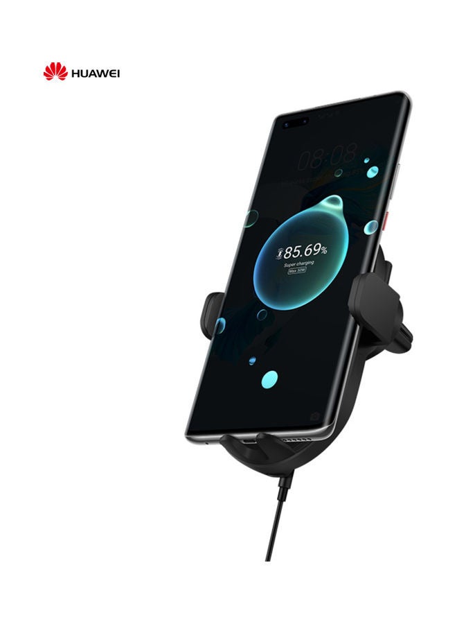 HUAWEI SuperCharge Wireless Car Charger Black - Image 2