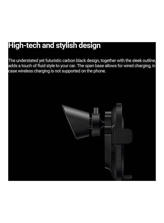 HUAWEI SuperCharge Wireless Car Charger Black - Image 3