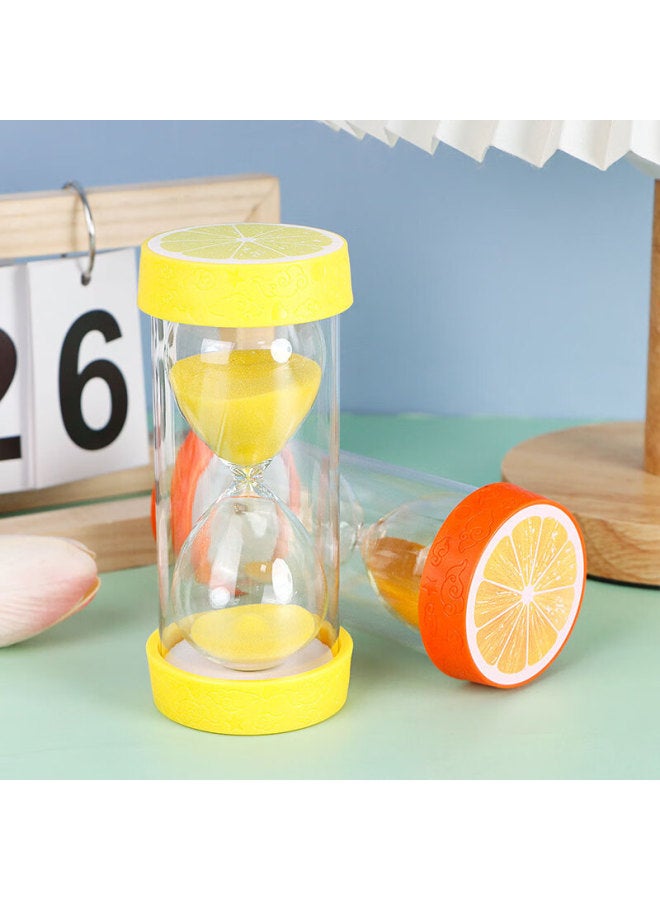 Extreme Space Hourglass Timer 30-minute Lemon Creative Stationery Gift For Birthday Friends Home Desktop Decoration - Image 4