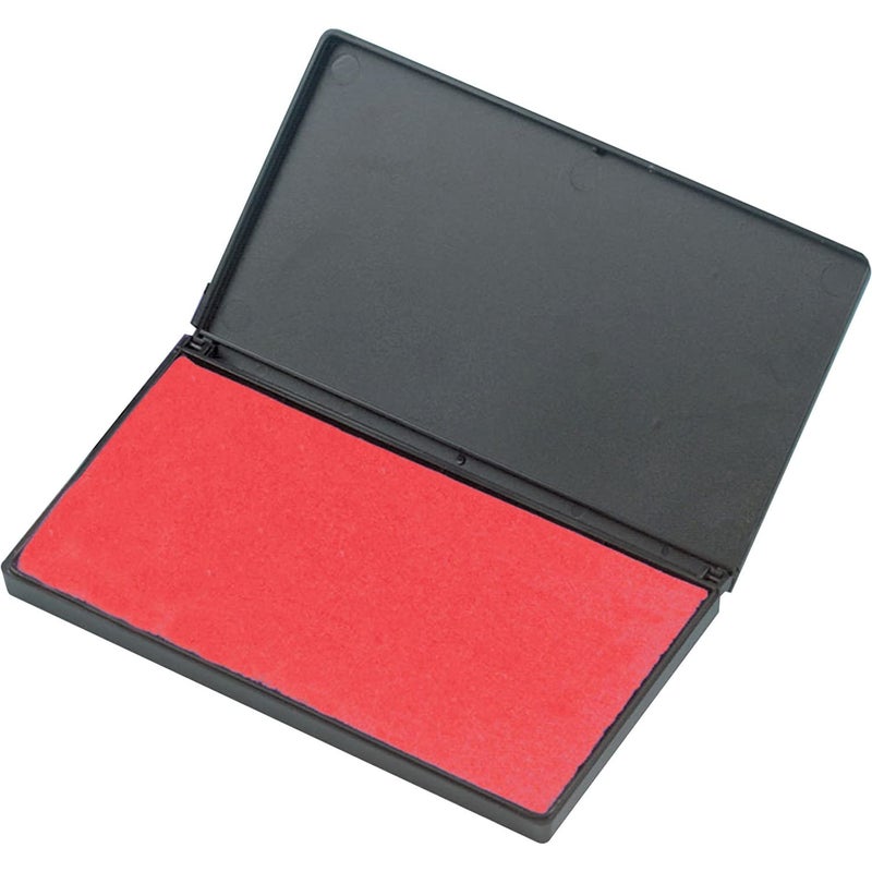 Charles Leonard Foam Stamp Pad, Small (2-3/4 X 4-1/4 Inch), Red (92230)