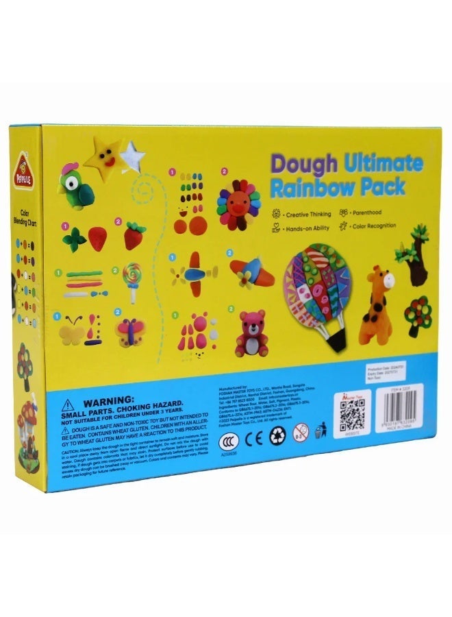 بايبيل Play-Doh Ultimate Rainbow Pack – Modeling Compound Set with 33 Cans - Image 4