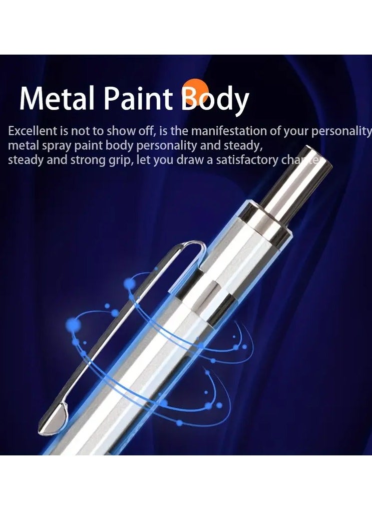 Deli - 3pcs Mechanical Pencil Set, Mechanical Pencil Set Includes 1pc 2B Eraser, 1pc Active Pencil, 1pc 0.5mm Refill, For Office & School - Image 1