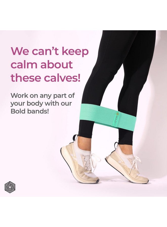 Boldfit Fabric Resistance Band - Loop Hip Band for Women & Men for Hip, Legs, Stretching, Toning Workout. Mini Loop Booty Bands for Glutes, Squats Exercise Usable in-Home & Gym - Image 3
