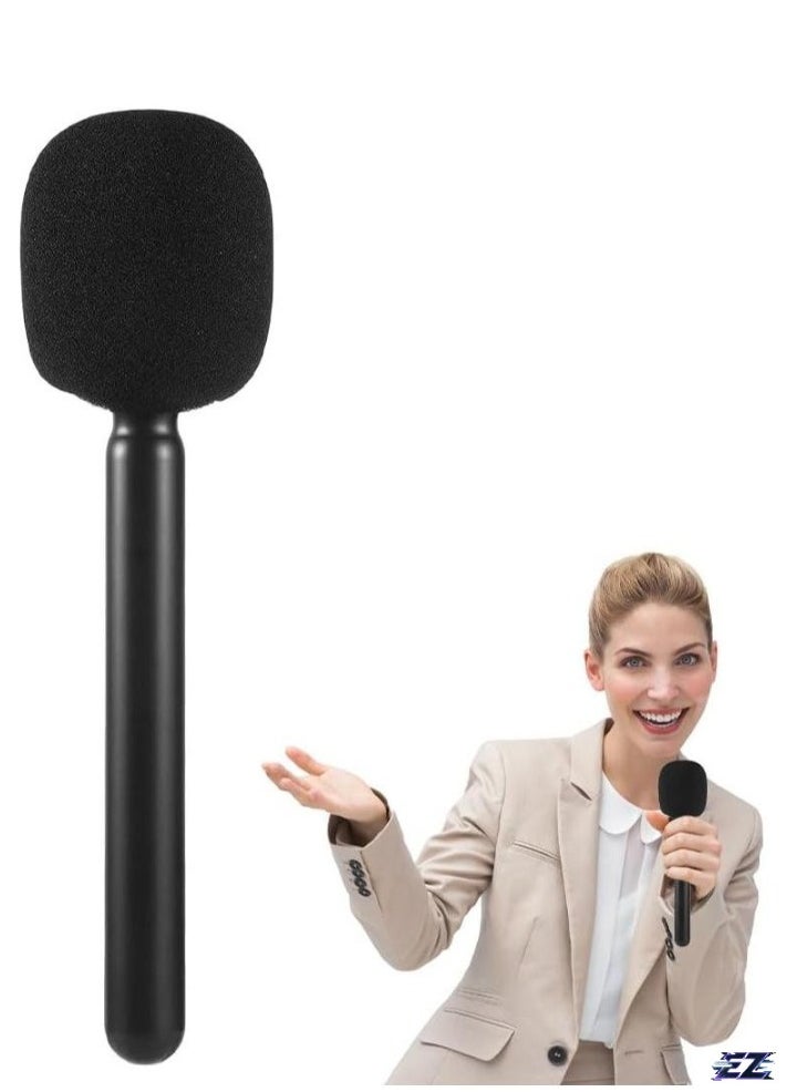 ELTRAZONE - Microphone Handheld Adapter Wireless Interview Lavalier Mic Adapter for DJI Mic 1/2, Rode Wireless GO II, Hollyland Lark, Synco G1 – Microphone Grip with Wind Protection for Osmo Pocket – Ideal for Professional Audio Recording & Interviews - Image 1