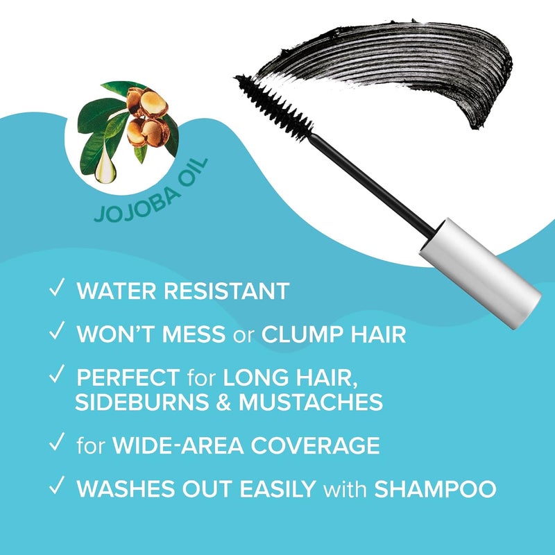 Red by Kiss Kiss Hair Color Touch Up Stick Brush in Colour Instant Natural Medium Brown - Image 3