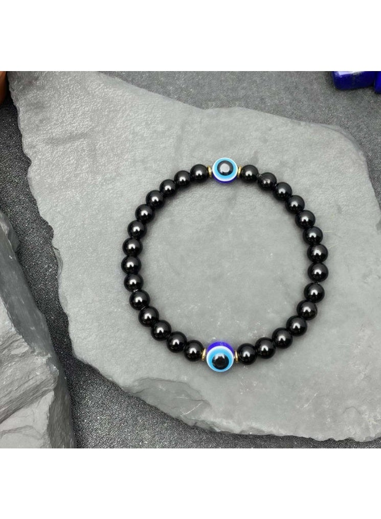 Blue Evil Eye Bracelet Amulet, Suitable For Men And Women Gift, Brings Good Luck And Protection, Repels Negative Energy And Misfortune - Image 2
