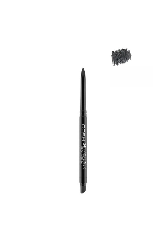 جوش محدد عيون جوش برو لاينر يدوم 24 ساعة، لون 002 أسود كربوني، 0.35 جم - Image 1