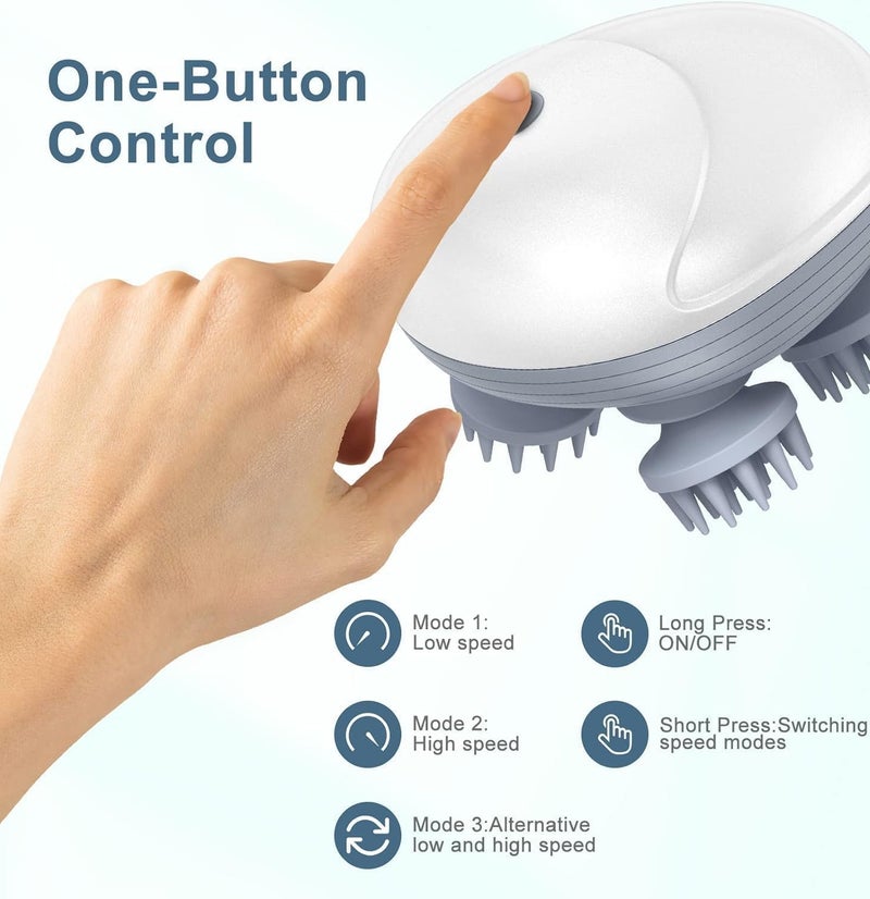 Wireless scalp and neck massage device - Image 3
