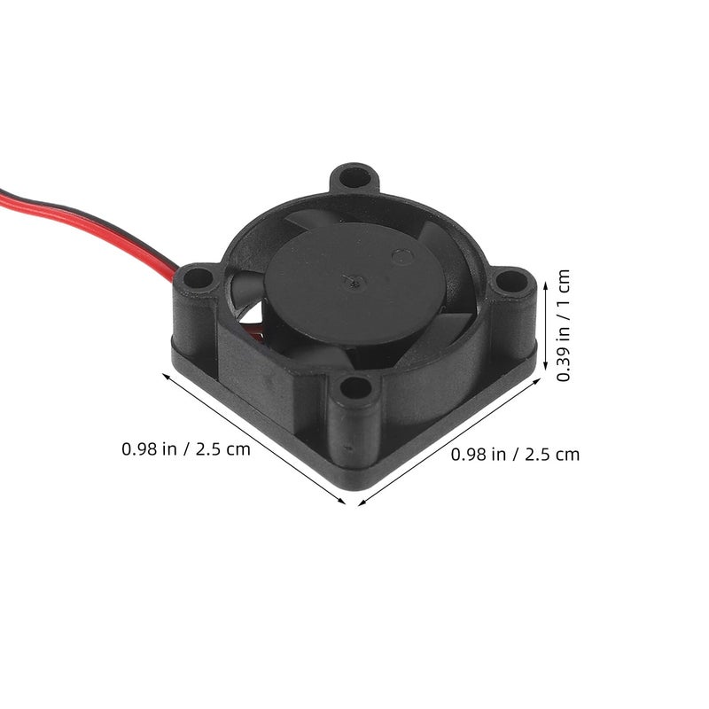 25mm DC Cooling Fan 24V Quiet Mini Fan for PC Case Amplifiers Electronics - Image 3