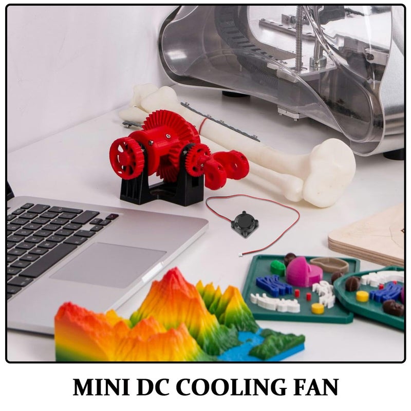 25mm DC Cooling Fan 24V Quiet Mini Fan for PC Case Amplifiers Electronics - Image 4