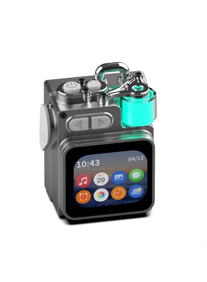 Mini Bluetooth Speaker, Smart Wireless Portable Touch Screen Speaker, HD Loud Volume, LED Light, Bluetooth 5.4, All-in-one Small Speaker for Home/Outdoor/Travel/Shower/Party/Beach/Camping/Hiking/Cycling - Image 1