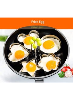 Fried Egg Mold, Egg Ring Egg Shaper Stainless Steel Pancake Mold Kitchen Tool Pancake Rings, Egg Shaper Pancake Maker, For Breakfast English Muffins, Pancakes, Sandwiches, 5 PCS - pzsku/ZEC2316914FCEEA553F8FZ/45/_/1727589268/1e80facb-fa73-4e21-91a5-81a105efe581