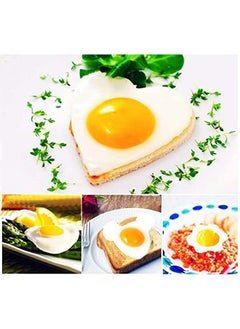 Fried Egg Mold, Egg Ring Egg Shaper Stainless Steel Pancake Mold Kitchen Tool Pancake Rings, Egg Shaper Pancake Maker, For Breakfast English Muffins, Pancakes, Sandwiches, 5 PCS - pzsku/ZEC2316914FCEEA553F8FZ/45/_/1727589278/f4d687ab-7355-447b-b0bc-4a944bbf47fc