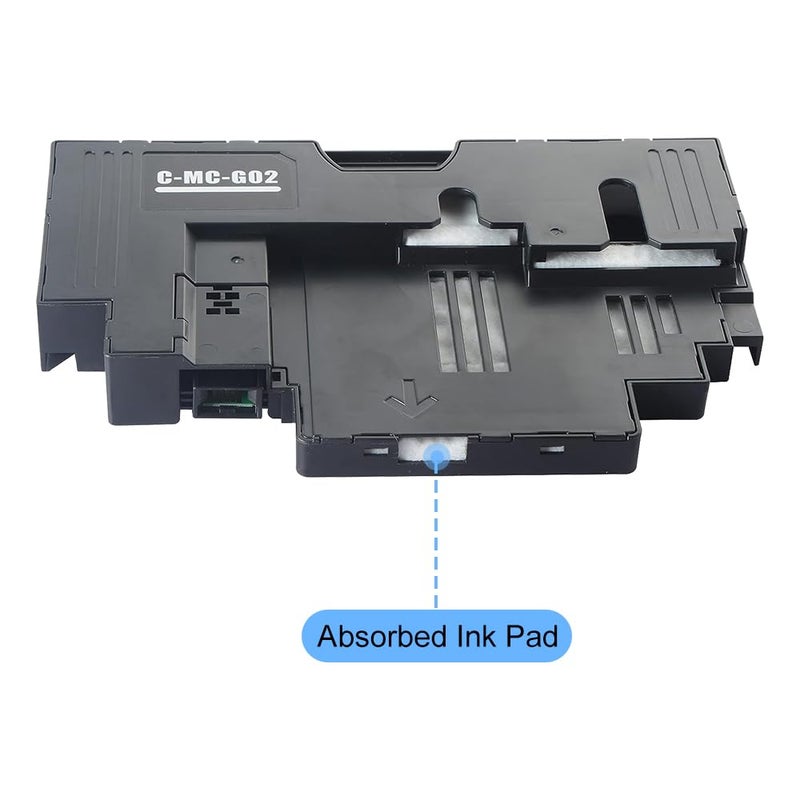 AYMSous MC-G02 Waste Ink Maintenance Cartridge Waste Ink Collector Unit Work for Canon PIXMA G3260 G2260 G1220...etc Printers Waste Ink Tank Waste Ink Collection - Image 4