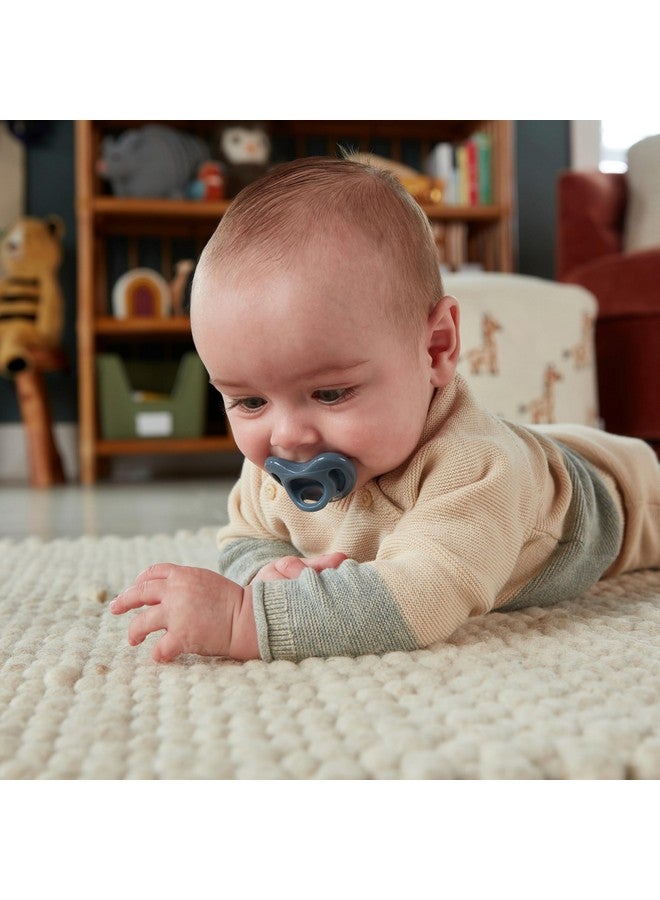 نوك NUK | من أجل الطبيعة | مريحة | صُنع في الولايات المتحدة الأمريكية | معتمدة من REDcert² | اللهاية مصنوعة من سيليكون مستدام قائم على مواد حيوية 100% | خالية من مادة BPA | 3 قطع (عبوة واحدة) | (من 0 إلى 6 أشهر، برائحة رذاذ منتصف الليل) - Image 3