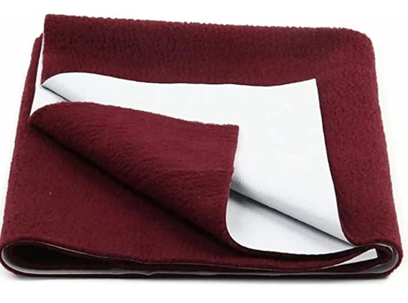 BabyGo حماية سرير الأطفال المقاومة للماء من بيبي جو - شريحة جافة للأطفال حديثي الولادة (كبير (100 سم × 140 سم)، متعدد الألوان) - Image 1