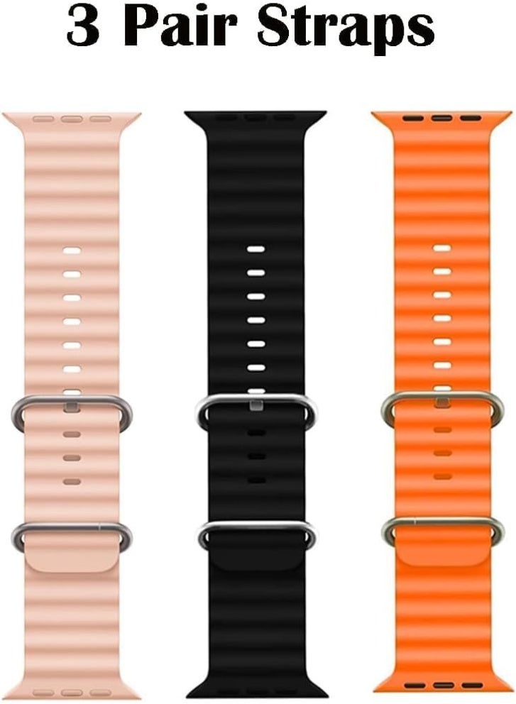 Smartwatch with SIM Card Support, Built-in Camera & Call Function, Bluetooth, Fitness Tracking, Includes 3 Interchangeable Straps - Image 3