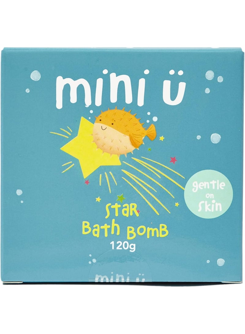Mini U Star Fizzing Bath Bomb With Shea Butter, Vegan Cruelty Free Bath Fizzer, Colour Surprise Bath Time Fun For Kids Teens & Adults, Stain Free Gift - Image 3