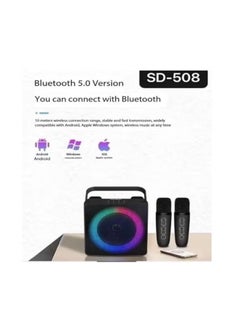 SDRD 200W High Power Bluetooth Portable Sound Speaker – Wireless Stereo, Deep Bass, Enhanced Audio Quality, Loud Outdoor Speaker with Long Battery Life, Waterproof, Ideal for Parties, Beach, and Travel – Compact, Easy to Carry, Perfect for Home and Outdoors  - Image 4