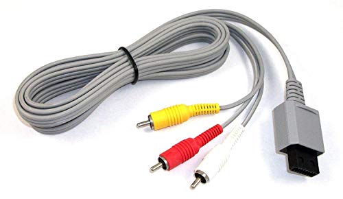 WICAREYO 1.8M Audio Video AV RCA Video Composite Cable Cord Compatible for Wii Console - Image 3