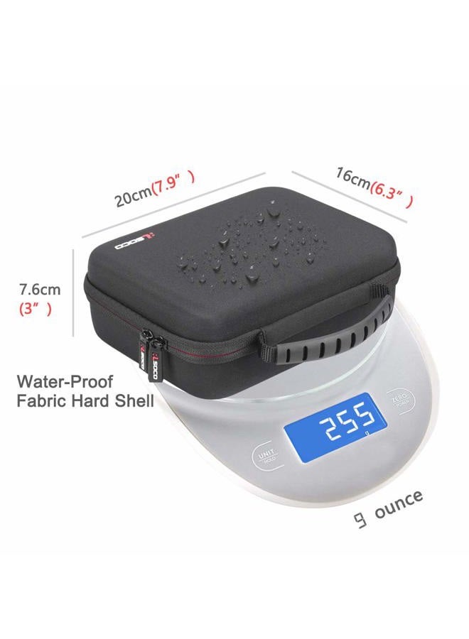 RLSOCO حافظة صلبة لآلة حلاقة اللحية والجسم الكهربائية Philips OneBlade Pro 360 الأصلية من RLSOCO - تناسب Philips QP6530/23،QP6652/35،QP6652/30،QP6542/10،QP6651/30 (حافظة فقط) - Image 3