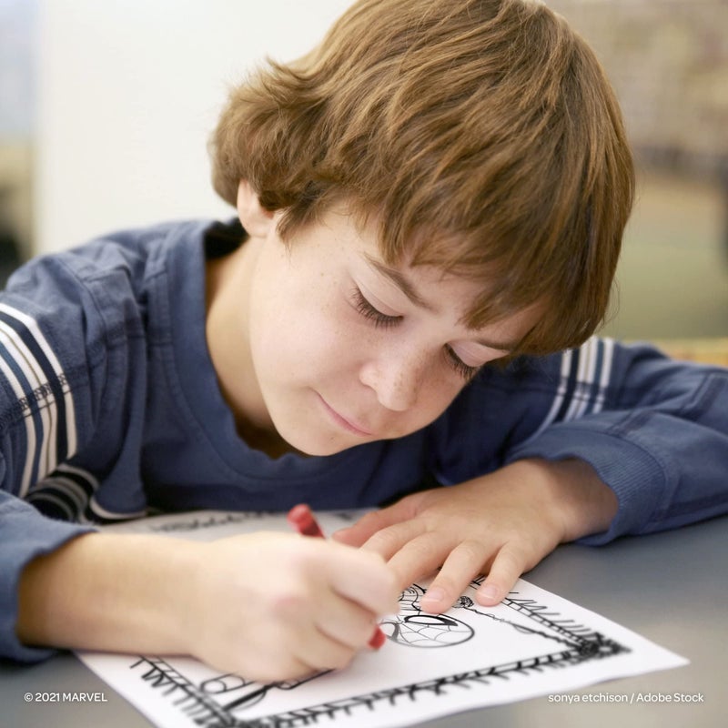 MARVEL Spiderman Coloring & Activity Book Set Bundle (2 Books) - Image 2