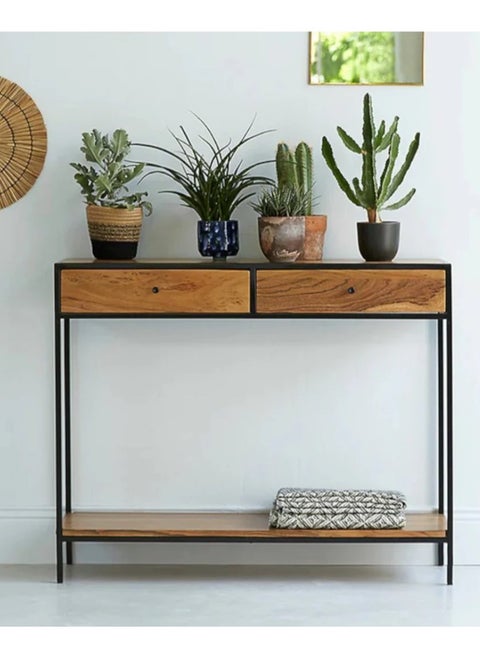 A multi-use Console addition to the Living Room, Entrance to the House, Coffee Table, Tea table, reading table in the bedroom and study-EI-108