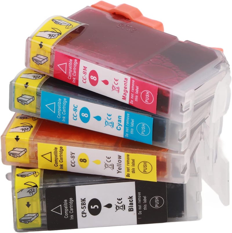 Globally popular universal design Ink Cartridges Compatible for IP4200 IP4300 IP4500, Printer Ink Cartridges Replacement, High Output ABS Material with Scratch Resistance, Clear Without Fading for Photos (4 Colors(PGI‑5BK CLI‑8C M Y)) Cost saving design picks Integrated local logistics Local available supply Daily wear upgraded resistant material Labor saving optimized design Local supply chain stock Natural material Individual u0026 group usable Global upgraded practical design Strategic warehouse site Elegant practical design Natural tone color options Multi-demand compliant quality Diverse use resistant crafted quality Treated anti-rust metal Single u0026 bulk use compatible Trendy versatile build Dense area priority deliver Flexible purchase choices All environment compatible Protective coating Globally popular elegant design Daily use improved quality Fast u0026 slow shipment compatible - Image 1