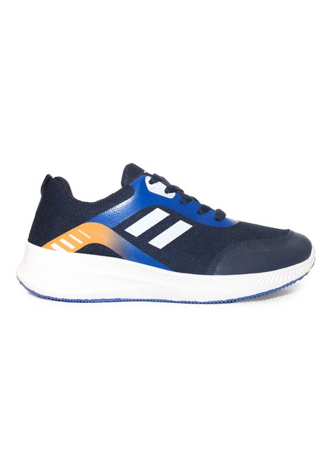 Men's Sportive Knit Sneakers – Stylish Printed Design