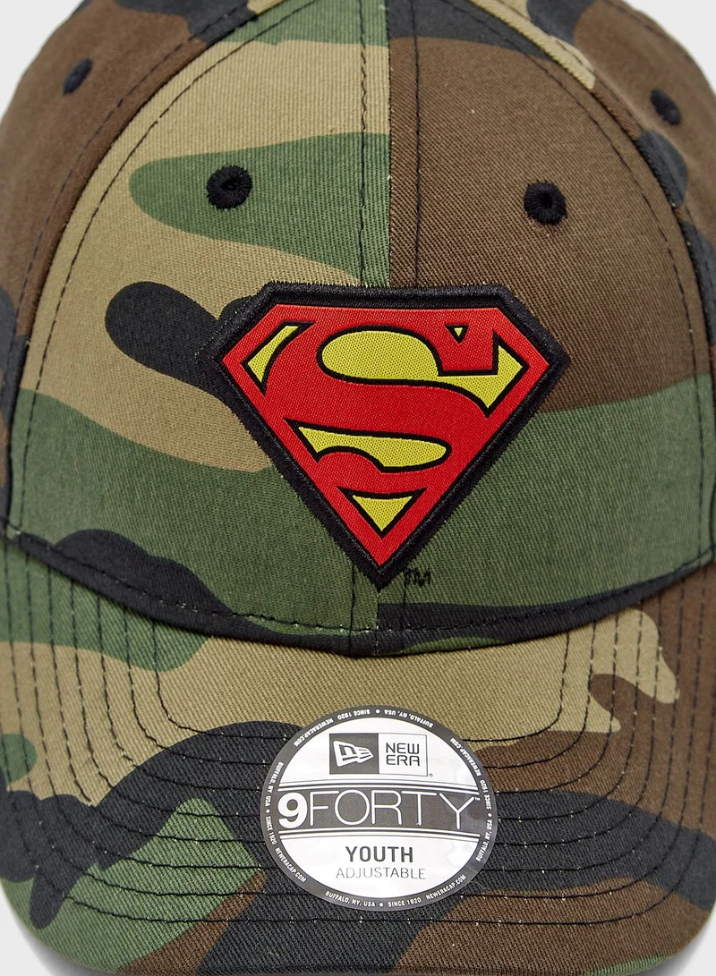 NEW ERA Youth Chyt Character 9Forty Superman Cap