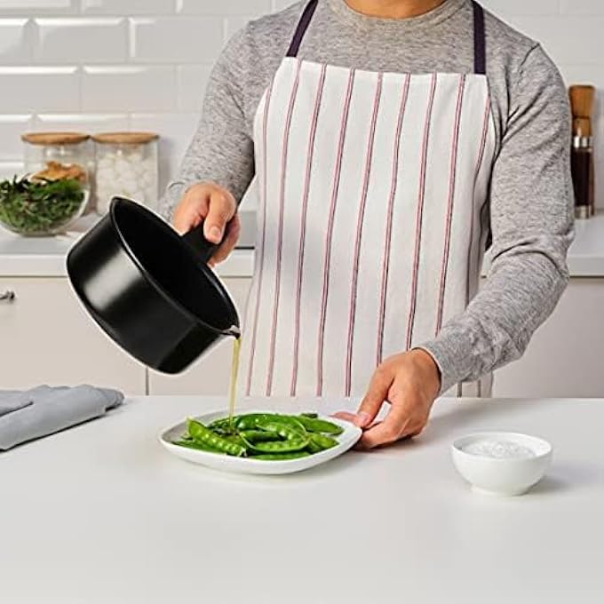 Digital Shoppy Hemlagad Premium Cookware Pan With Thick Walls And Base Even Heat Distribution Two Spouts For Left And RightHanded Use - Image 5