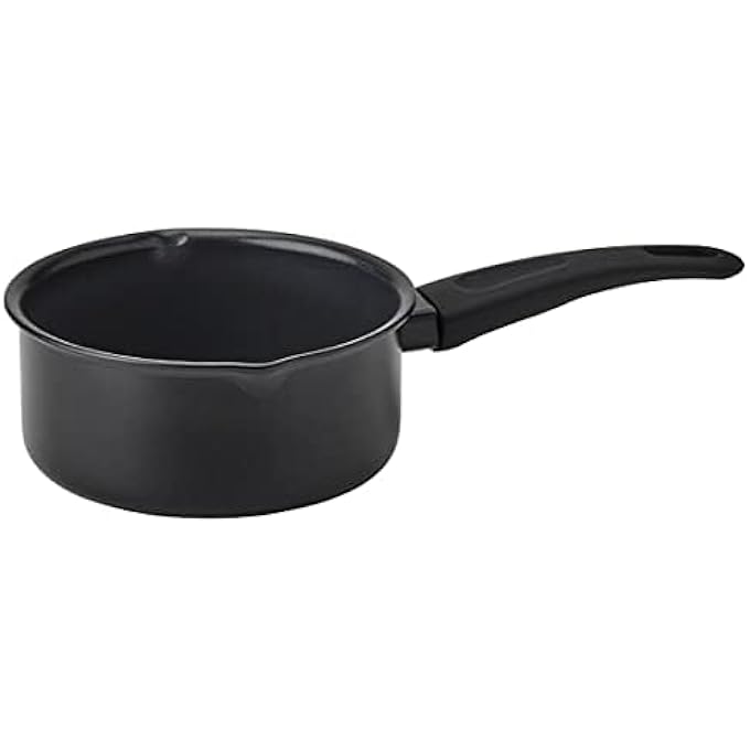 Digital Shoppy Hemlagad Premium Cookware Pan With Thick Walls And Base Even Heat Distribution Two Spouts For Left And RightHanded Use - Image 1