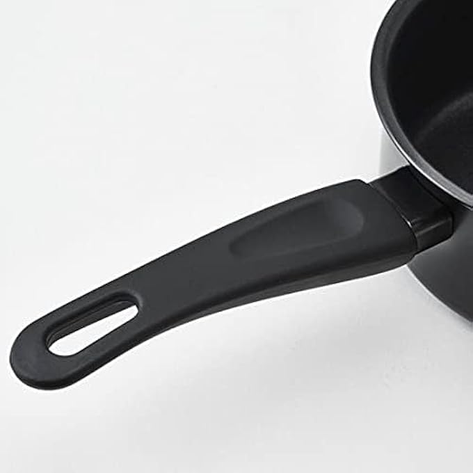 Digital Shoppy Hemlagad Premium Cookware Pan With Thick Walls And Base Even Heat Distribution Two Spouts For Left And RightHanded Use - Image 2