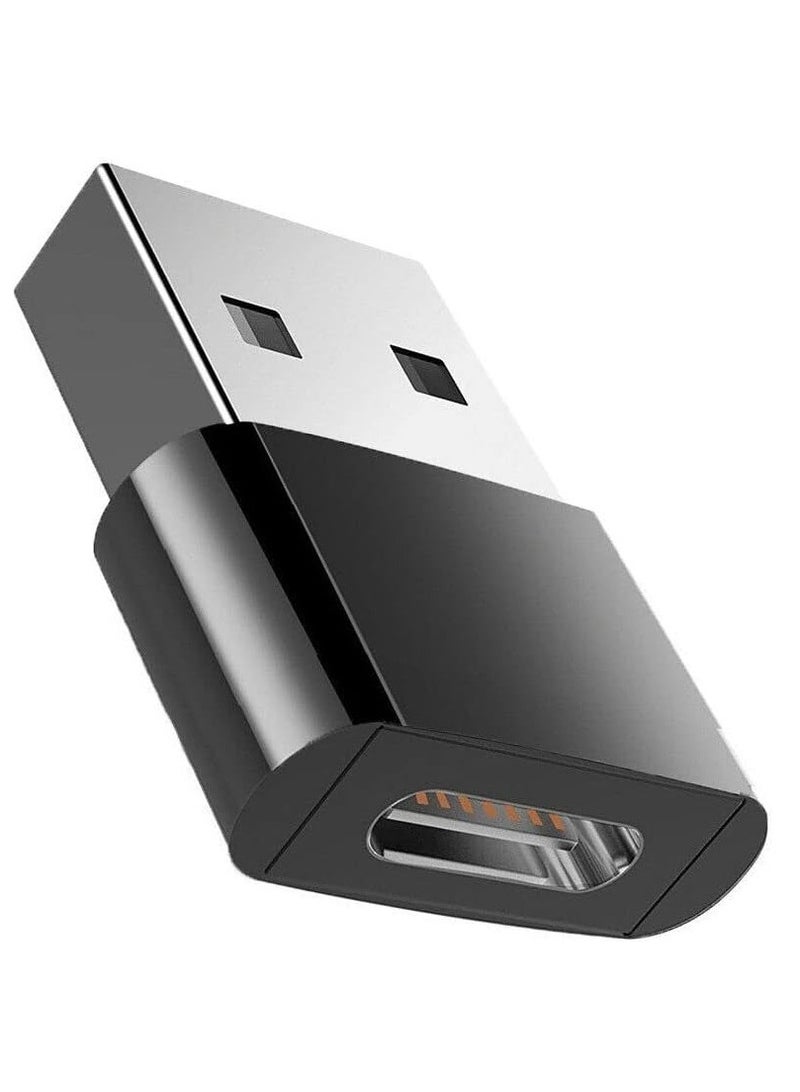 USB C Female to USB A Male Adapter Type C Charger Plug Power Converter  - Image 1
