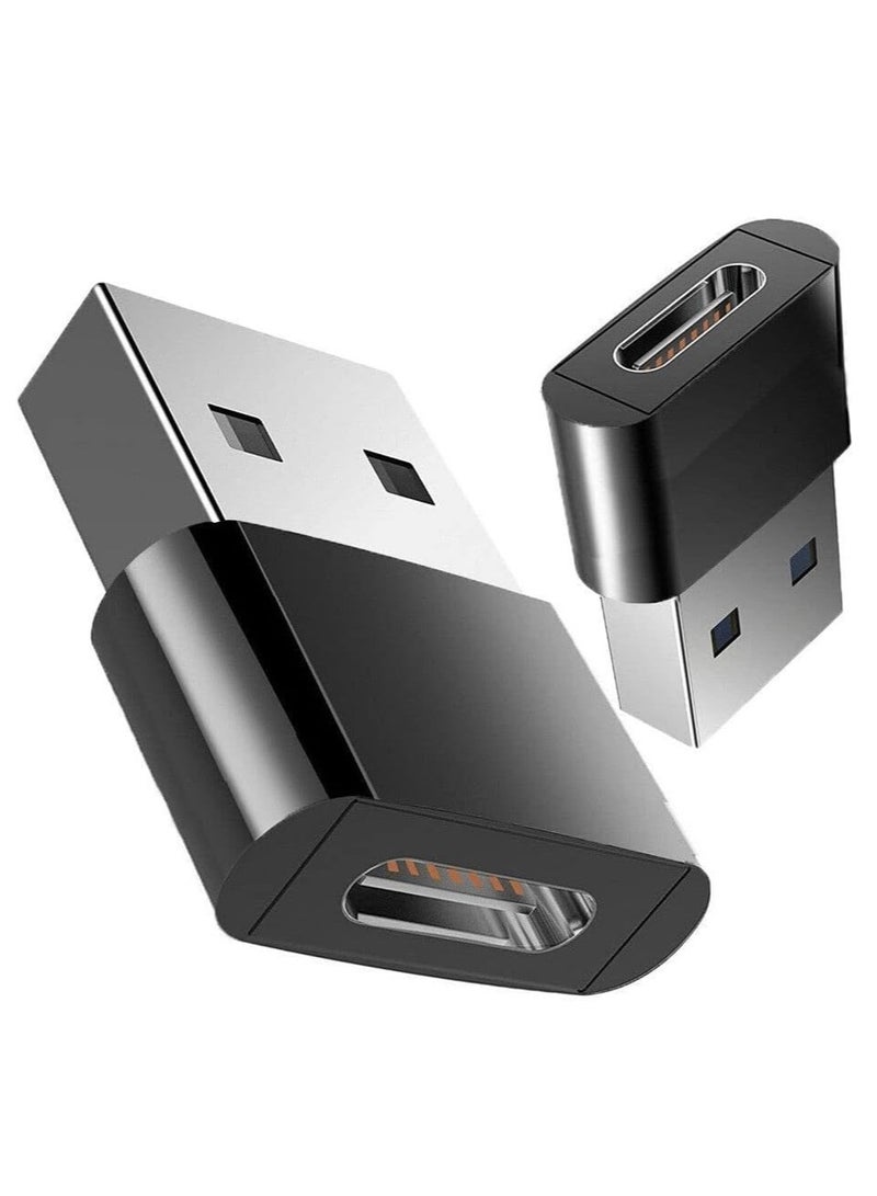 USB C Female to USB A Male Adapter Type C Charger Plug Power Converter  - Image 2