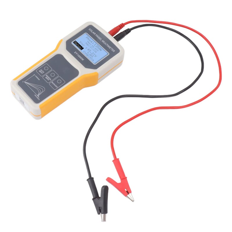 عداد الألواح الشمسية متعدد القياسات MPPT جهاز اختبار الطاقة الكهروضوئية شاشة LCD عرض الفولتميتر أميتر التيار - Image 2