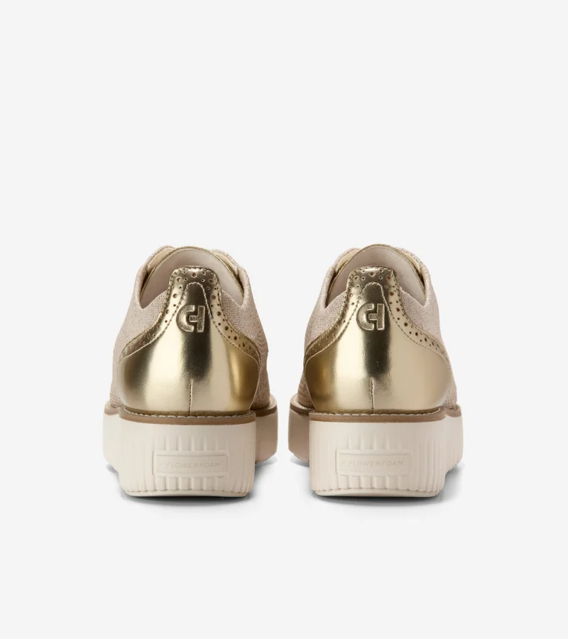 Cole Haan  Women's Grand City Platform Stitchlite™ Oxfords for Women | Best Price UAE