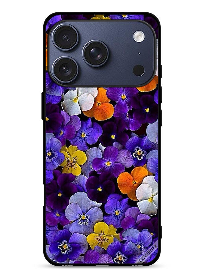 Covernex Apple iPhone 17 Pro Protective Case Cover Small Flowers - Image 1