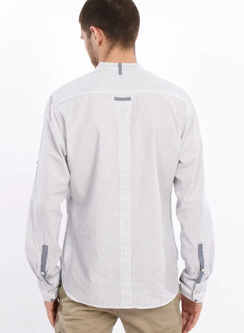 FQ1924 Solid Long Sleeve Shirt