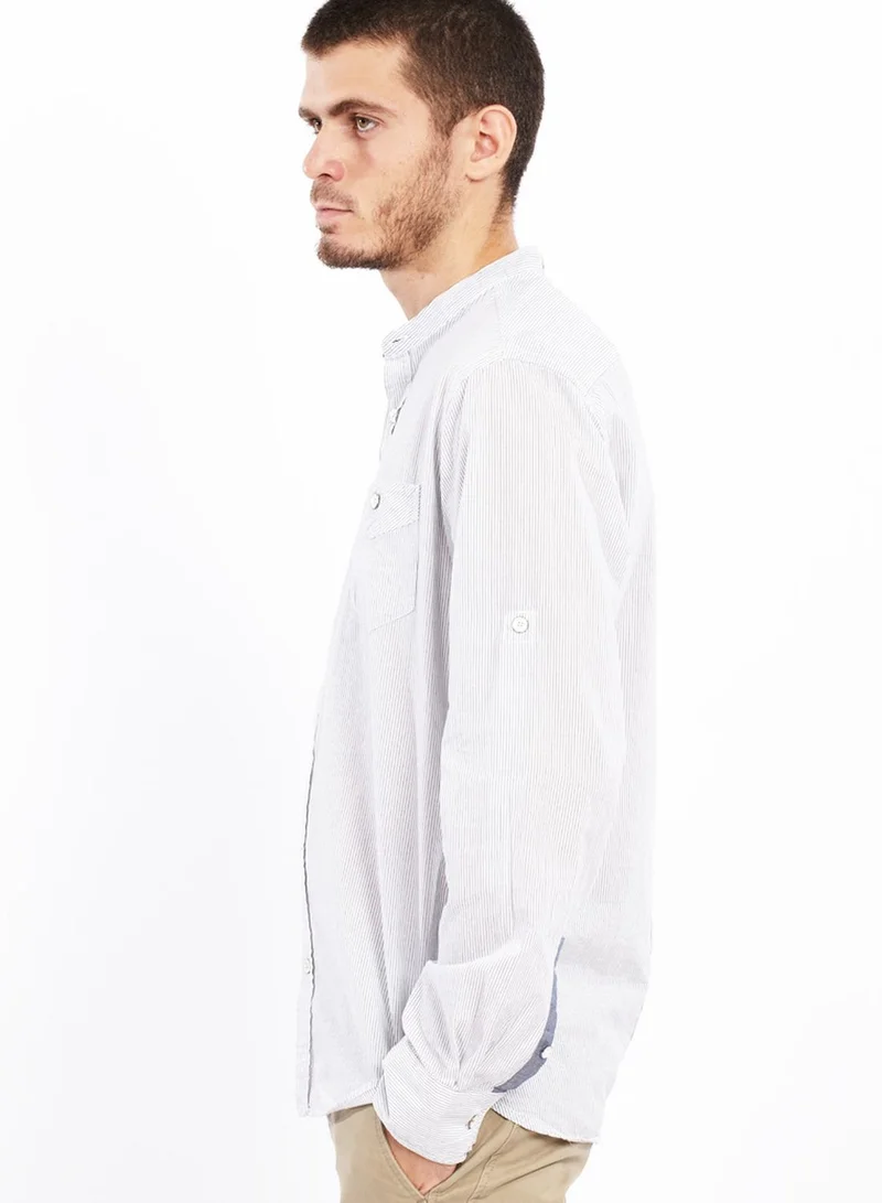 FQ1924 Solid Long Sleeve Shirt