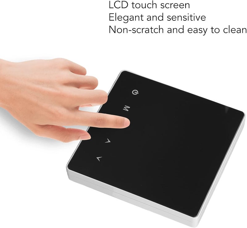 مناسب لمناخ الخليج منظم حرارة قابل للبرمجة بشاشة لمس LCD مع تقنية التحكم بالكمبيوتر الدقيق، جهاز تحكم ذكي في درجة الحرارة للمنزل يمكن تخزين في أي مكان - Image 2