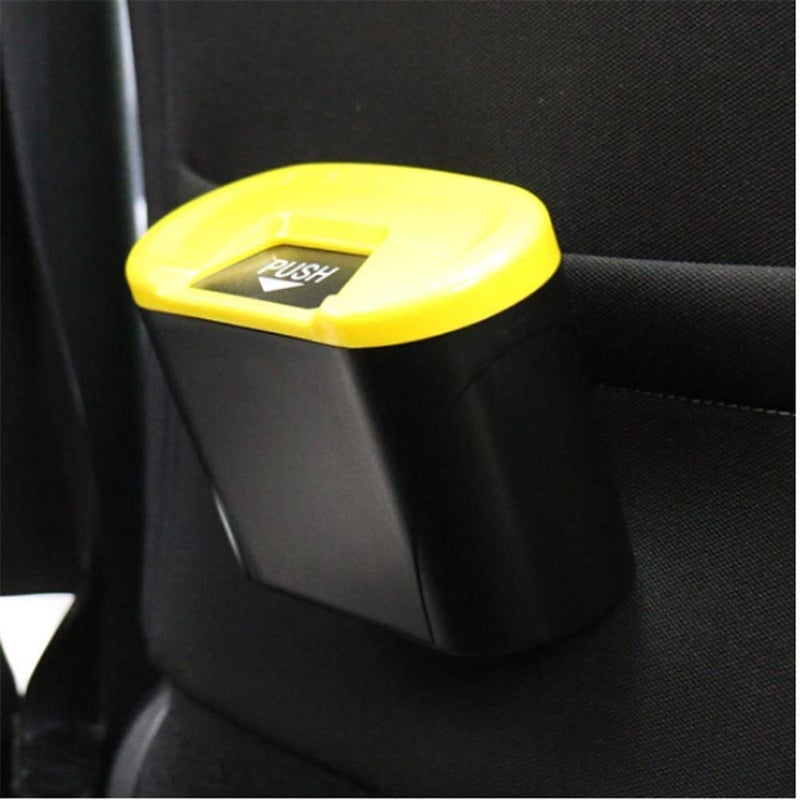 Ritmo Car Garbage Can Auto Rubbish Trash Can Dust Scraps Paper Case Holder Bin Vehicle Organizer Office Homecar Door Side Trash can car dustbin500 ml Multicolour