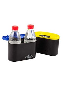 Ritmo Ritmo Car Garbage Can Auto Rubbish Trash Can Dust Scraps Paper Case Holder Bin Vehicle Organizer Office Homecar Door Side Trash can car dustbin500 ml Multicolour  - Image 5