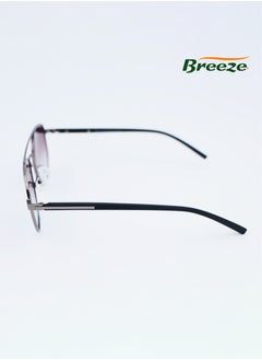 Breeze Polarized Sunglasses for men Driving sunshade glasses Metal material Gradient grey eyewear  - Image 3