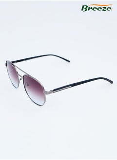 Breeze Polarized Sunglasses for men Driving sunshade glasses Metal material Gradient grey eyewear  - Image 2