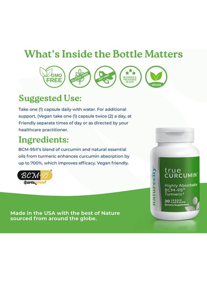 NatureCity NatureCity True-Curcumin Turmeric Supplement  - Image 3
